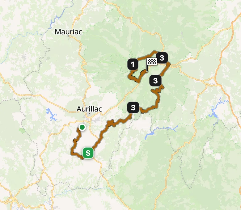 Tour de France 2026 Stage 10 route map