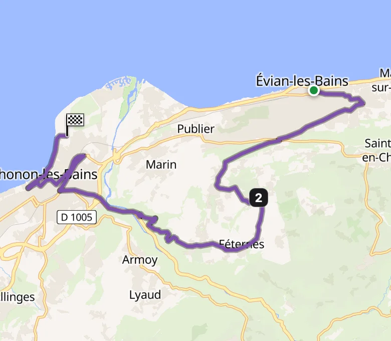 Tour de France 2026 Stage 16 route map