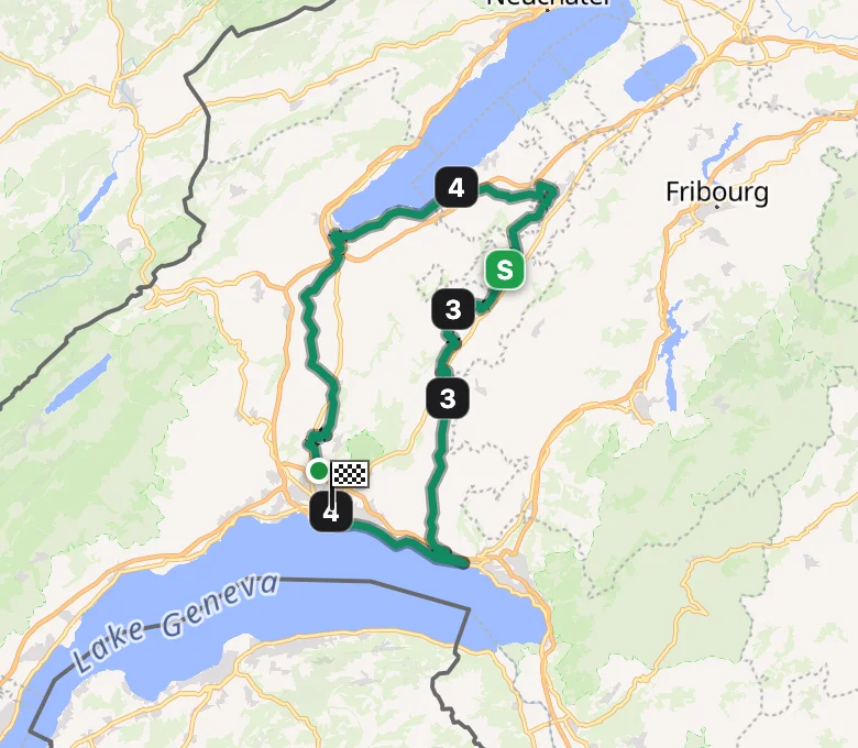 Tour de France Femmes 2026 Stage 1 route map