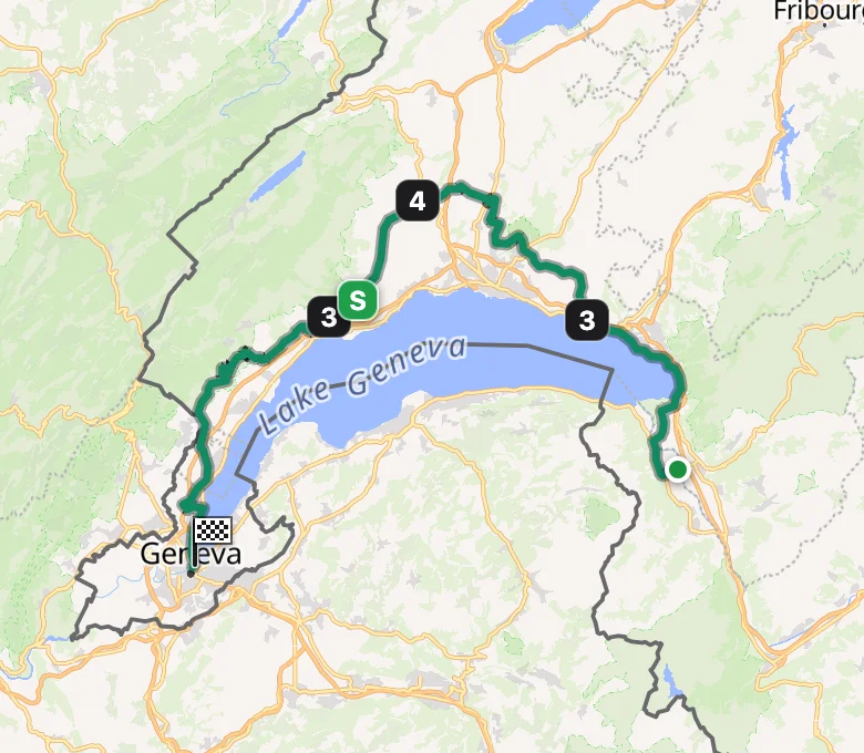 Tour de France Femmes 2026 Stage 2 route map
