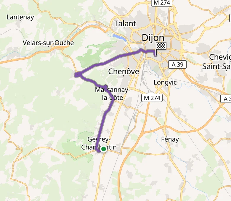 Tour de France Femmes 2026 Stage 4 route map