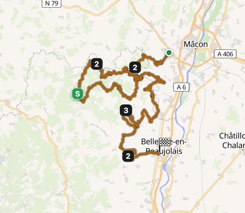 Tour de France Femmes 2026 Stage 5 route map