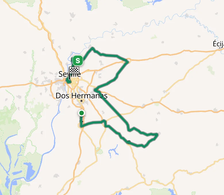 Vuelta a España 2026 Stage 17 route map